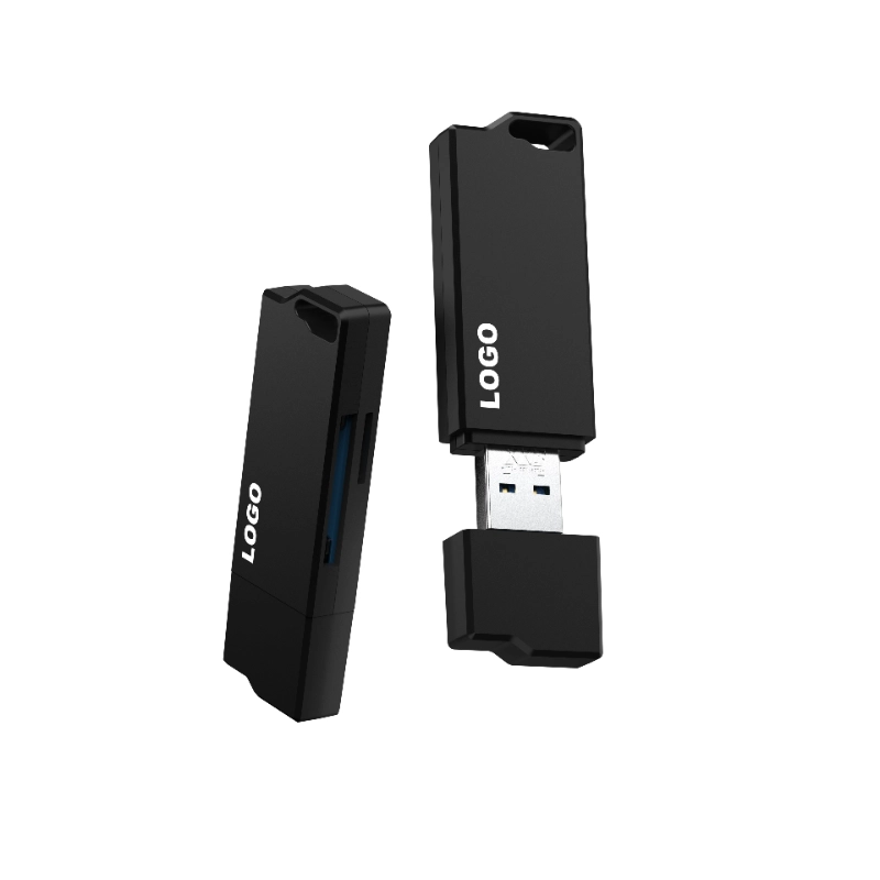 LingC USB card reader – TF and SD adapter for camera and smartphone
