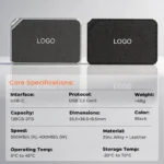 LingC portable SSD PSSD2006 – USB 3.2 Gen2x2 high-speed storage