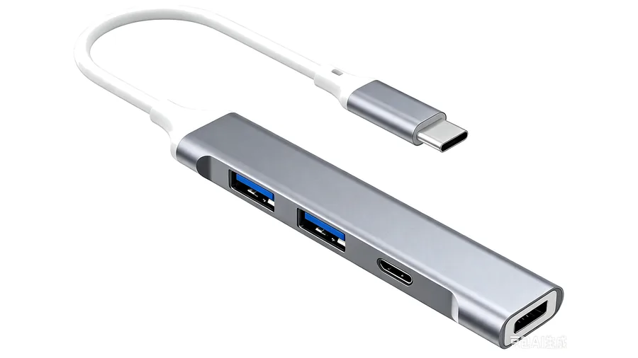 HB2020 Type-C 4-Port USB Hub