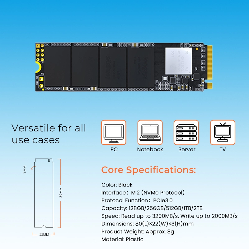 High Speed NVMe SSD